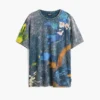 T-shirt met artistieke print