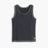 T-shirt met bandjes en logo