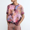 T-shirt met bloemenprint