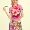 T-shirt met bloemenprint