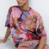 T-shirt met bloemenprint