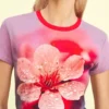 T-shirt met bloemenprint