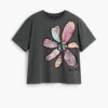 T-shirt met bloemenprint