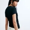T-shirt met bloemenprint