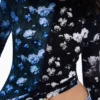 T-shirt met bloemenprint in twee kleuren
