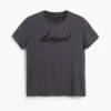 T-shirt met geborduurd logo