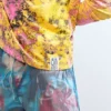 T-shirt met geborduurde print