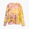 T-shirt met geborduurde print