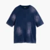 T-shirt met gewassen effect