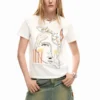 T-shirt met gezichtlogo