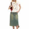 T-shirt met gezichtlogo