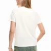 T-shirt met gezichtlogo