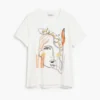T-shirt met gezichtlogo