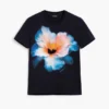 T-shirt met grote bloemenprint