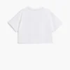 T-shirt met hartjesprint en korte mouwen