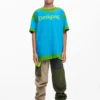 T-shirt met korte mouwen en kleurverloop