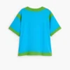 T-shirt met korte mouwen en kleurverloop