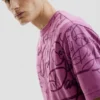 T-shirt met korte mouwen en letters