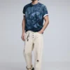 T-shirt met korte mouwen en mozaïekprint