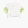 T-shirt met korte mouwen en pailletten