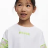T-shirt met korte mouwen en pailletten