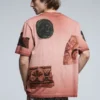 T-shirt met korte mouwen en Patchwork