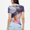 T-shirt met korte mouwen en print