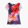 T-shirt met korte mouwen en print