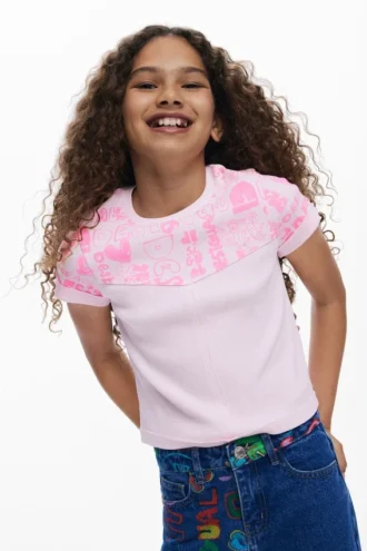 T-shirt met opdruk