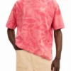 T-shirt met print en kleurverloop
