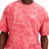 T-shirt met print en kleurverloop