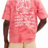 T-shirt met print en kleurverloop