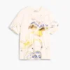 T-shirt met print en tekeningen