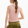 T-shirt met ruches