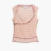 T-shirt met ruches