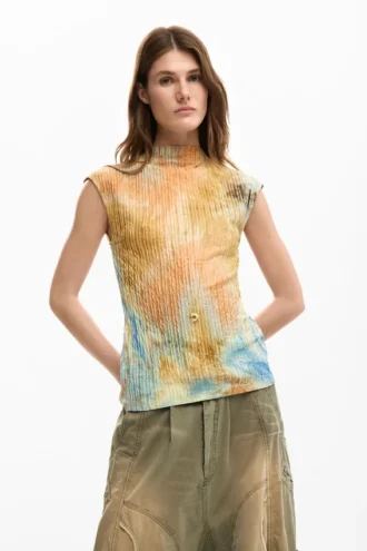 T-shirt met textuur