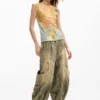 T-shirt met textuur
