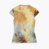 T-shirt met textuur