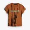 T-shirt met tie-dye-print
