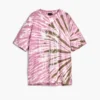 T-shirt met tie-dye-print