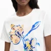 T-shirt met tuinbloemen