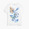 T-shirt met tuinbloemen