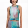 T-shirt met vervaagd effect