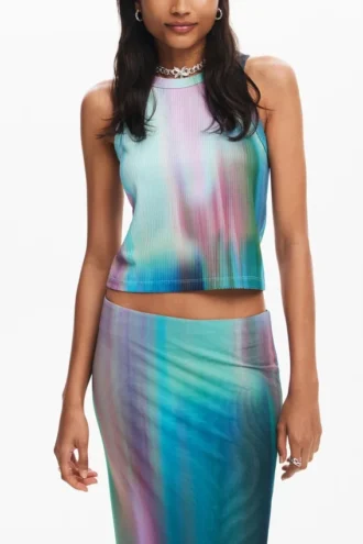 T-shirt met vervaagd effect