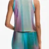 T-shirt met vervaagd effect