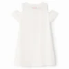 T-shirtjurk met hartvormige uitsnijdingen