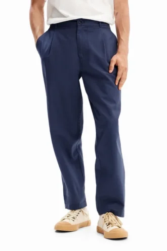 Tapered chino broek