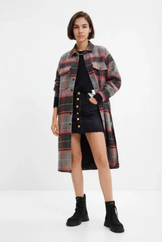 Tartan overshirtjas