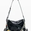 Tas met leerlook