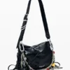 Tas met leerlook